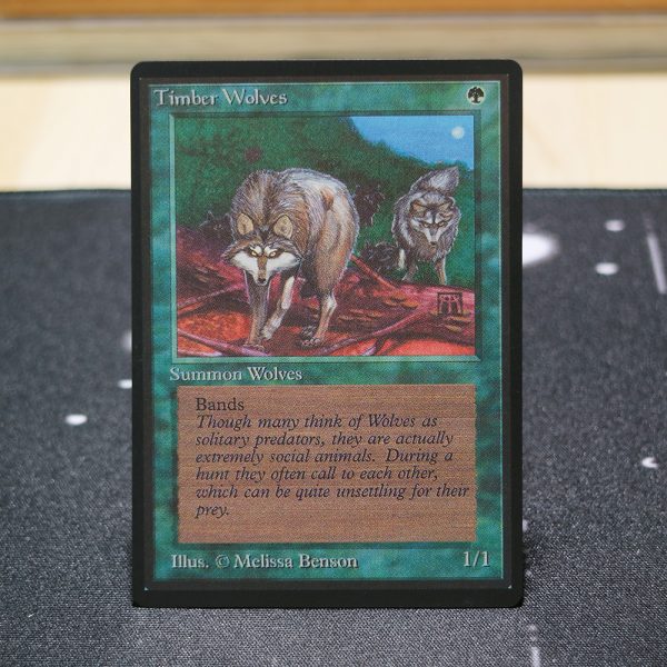 Timber Wolves B Limited Edition Beta (LEB) mtg proxy for GP FNM magic the gathering tournament proxies
