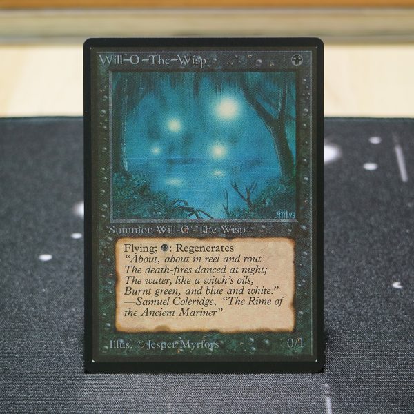 Will-o'-the-Wisp B Limited Edition Beta (LEB) mtg proxy for GP FNM magic the gathering tournament proxies