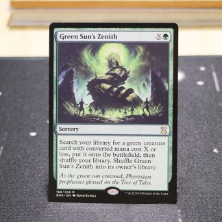 Green Sun's Zenith Eternal Masters (EMA) hologram mtg proxy for GP FNM magic the gathering tournament proxies