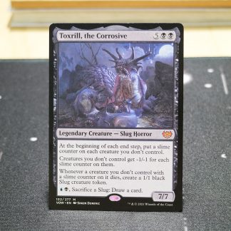 Toxrill, the Corrosive #132 Innistrad: Crimson Vow (VOW) hologram mtg proxy for GP FNM magic the gathering tournament proxies