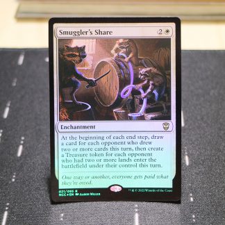 Smuggler's Share #21 New Capenna Commander (NCC) foil mtg proxy for GP FNM magic the gathering tournament proxies