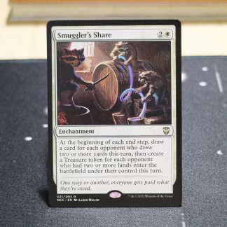 Smuggler's Share #21 New Capenna Commander (NCC) hologram mtg proxy for GP FNM magic the gathering tournament proxies