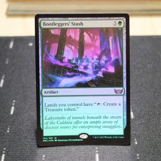Bootleggers' Stash #134 Streets of New Capenna (SNC) foil mtg proxy for GP FNM magic the gathering tournament proxies