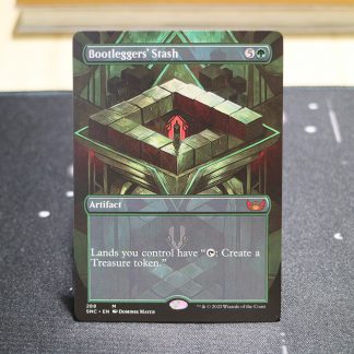 Bootleggers' Stash #288 Streets of New Capenna (SNC) hologram mtg proxy for GP FNM magic the gathering tournament proxies