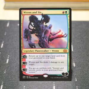 Wrenn and Six #296 Double Masters 2022 (2X2) hologram mtg proxy for GP FNM magic the gathering tournament proxies