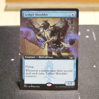Ledger Shredder #412 Streets of New Capenna (SNC) hologram mtg proxy for GP FNM magic the gathering tournament proxies