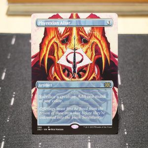 Phyrexian Altar #396 Double Masters 2022 (2X2) hologram mtg proxy for GP FNM magic the gathering tournament proxies