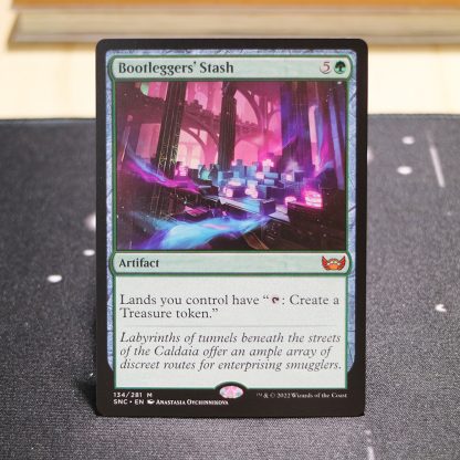 Bootleggers' Stash #134 Streets of New Capenna (SNC) hologram mtg proxy for GP FNM magic the gathering tournament proxies
