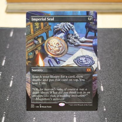 Imperial Seal #354 Double Masters 2022 (2X2) hologram mtg proxy for GP FNM magic the gathering tournament proxies