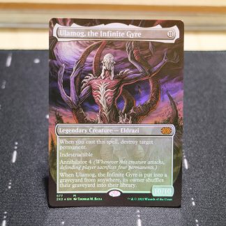 Ulamog, the Infinite Gyre #577 Double Masters 2022 (2X2) foil mtg proxy for GP FNM magic the gathering tournament proxies