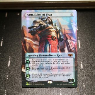 Karn, Scion of Urza MED Mythic Edition foil mtg proxy for GP FNM magic the gathering tournament proxies