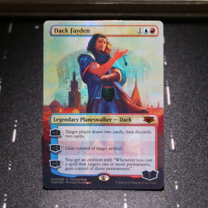 Dack Fayden MED Mythic Edition foil mtg proxy for GP FNM magic the gathering tournament proxies
