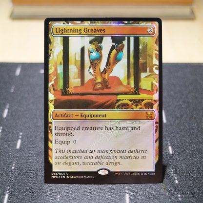 Lightning Greaves Kaladesh Inventions (MPS) foil mtg proxy for GP FNM magic the gathering tournament proxies
