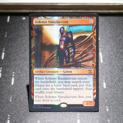 Solemn Simulacrum Kaladesh Inventions (MPS) foil mtg proxy for GP FNM magic the gathering tournament proxies