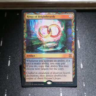 Rings of Brighthearth Kaladesh Inventions (MPS) foil mtg proxy for GP FNM magic the gathering tournament proxies