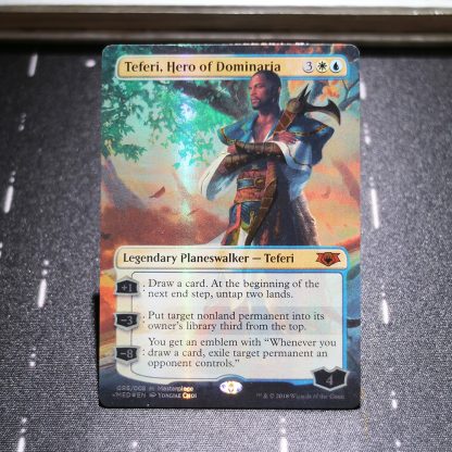 Teferi, Hero of Dominaria MED Mythic Edition foil mtg proxy for GP FNM magic the gathering tournament proxies