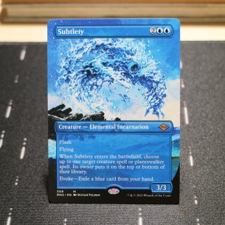 Subtlety #309 Modern Horizons (MH2) hologram mtg proxy for GP FNM magic the gathering tournament proxies
