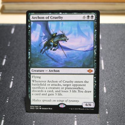 Archon of Cruelty #75 Modern Horizons (MH2) hologram mtg proxy for GP FNM magic the gathering tournament proxies