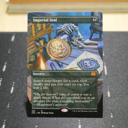 Imperial Seal #354 Double Masters 2022 (2X2) hologram mtg proxy for GP FNM magic the gathering tournament proxies